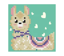 Diamond Dotz – Llama Heart With Frame