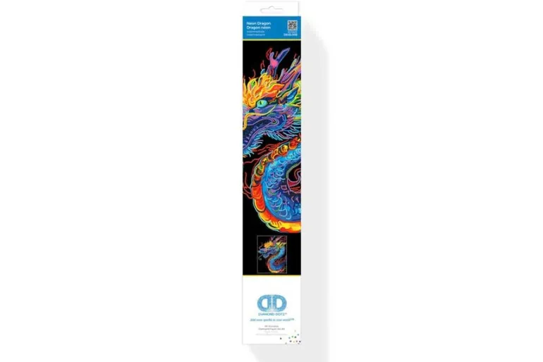 Diamond Dotz Neon Flock Kit – Mandala