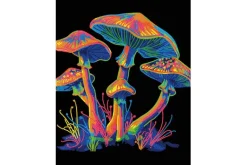 Diamond Dotz Neon Flock Kit – Mandala