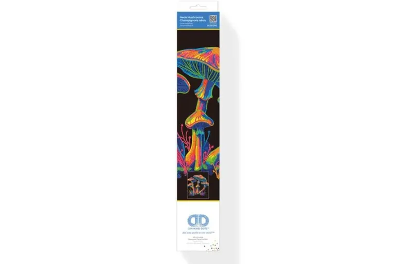 Diamond Dotz Neon Flock Kit – Mandala