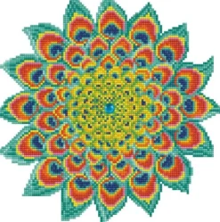 Diamond Dotz – Peacock Mandala