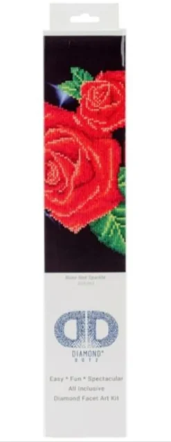 Diamond Dotz – Red Rose Sparkle
