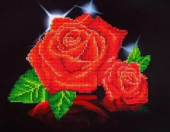 Diamond Dotz – Red Rose Sparkle