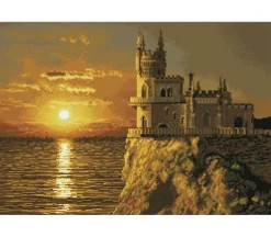 Diamond Dotz Swallows Nest Castle Kit