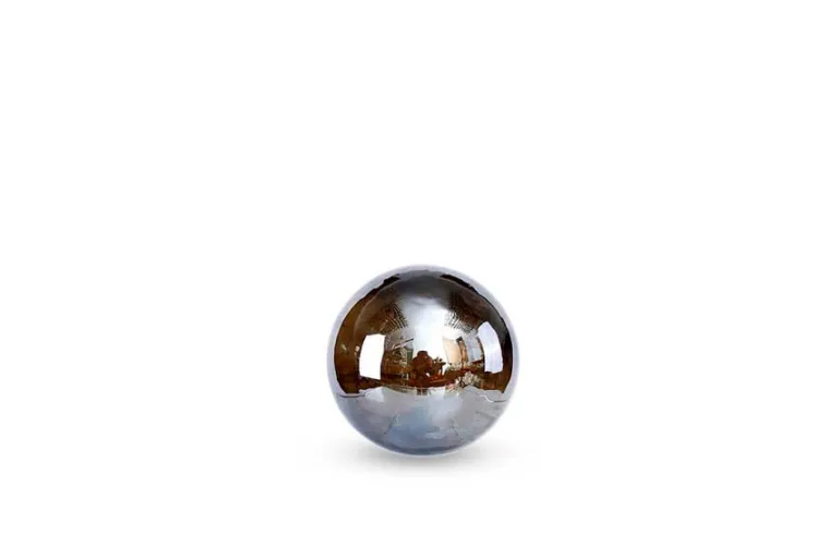 Diamond Star Glass Sphere Figurines – 1 Sphere – Color Shipped is Randomly Picked