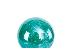 Diamond Star Glass Sphere Figurines – 1 Sphere – Color Shipped is Randomly Picked