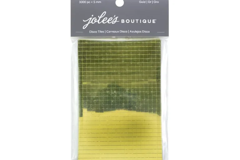 Disco Tiles – 5mm – Gold