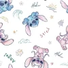 Disney Ariel and Flounder Under the Sea on Pink Fabric