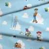 Disney Pixar Toy Story Infinity and Beyond on Blue Fabric