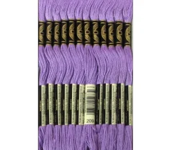 DMC Embroidery Floss – Six Strand – Medium/Dark Purple Shades (view colors)
