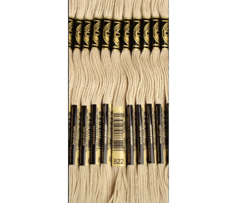 DMC Embroidery Floss – Six Strand – White Cream and Black Shades (view colors)