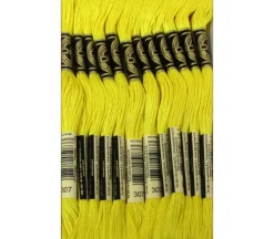 DMC Embroidery Floss – Six Strand – Yellow Shades (view colors)