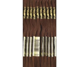 DMC Embroidery Floss – Six Strand – Medium/Dark Brown Shades (view colors)