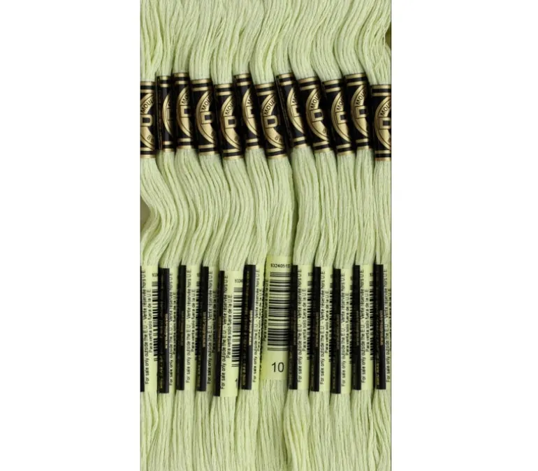 DMC Embroidery Floss – Six Strand – Light Green Shades (view colors)