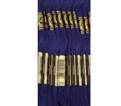 DMC Embroidery Floss – Six Strand – Dark Blue Shades (view colors)