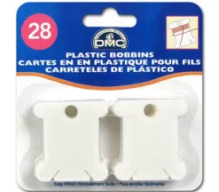 DMC Floss – Bobbins Plastic – 28 piece