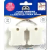 DMC Floss – Bobbins Plastic – With Metal Ring – 28 Piece