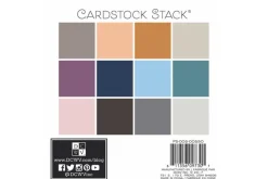 Double-Sided Cardstock Stack 12″X12″ – Solid