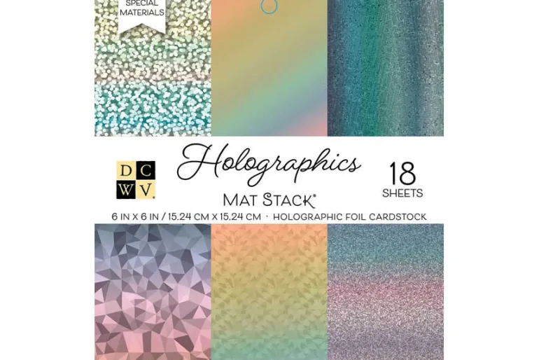 Double-Sided Cardstock Stack 12″X12″ – Indigo Kraft & Rose Gold