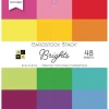 Double-Sided Cardstock Stack 6″X6″ – Flip/Slide Pastels Solid