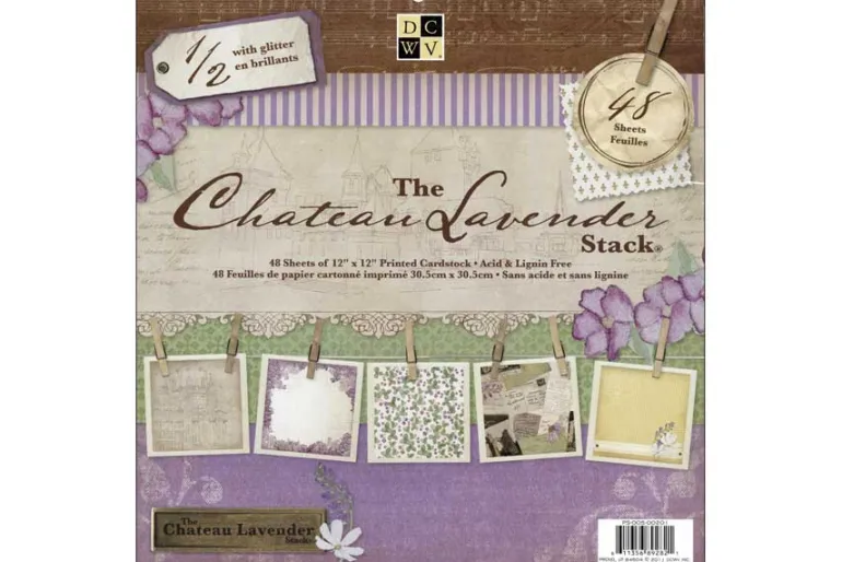 Double-Sided Cardstock Stack 6″X6″ – Flip/Slide Pastels Solid