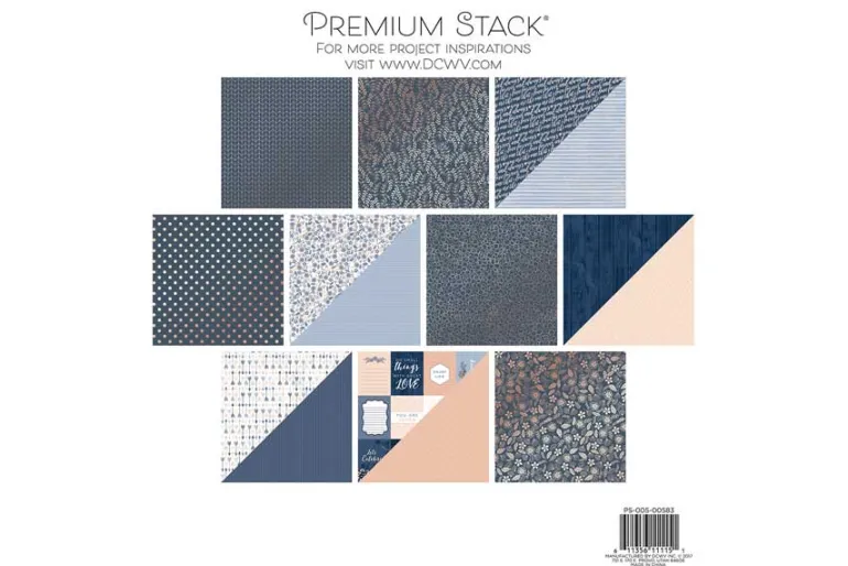 Double-Sided Cardstock Stack 6″X6″ – Flip/Slide Pastels Solid