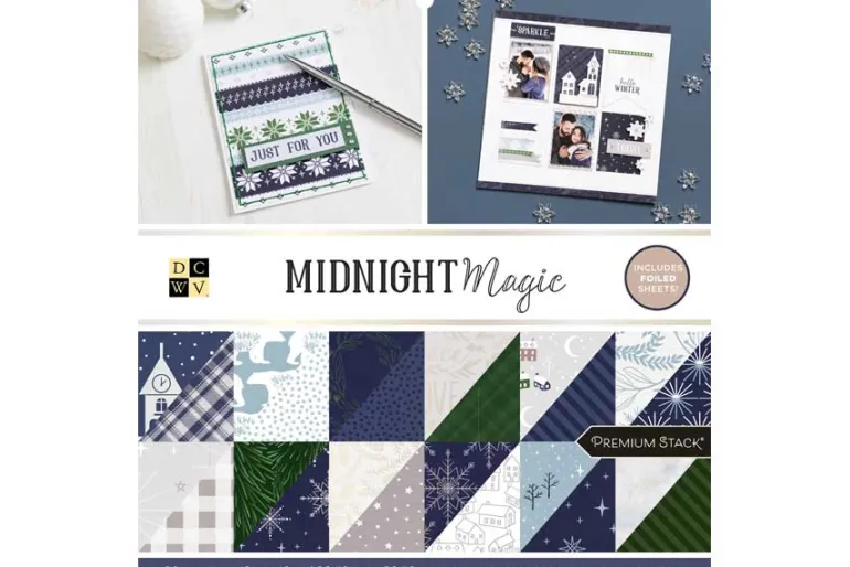 Double-Sided Cardstock Stack 6″X6″ – Flip/Slide Pastels Solid