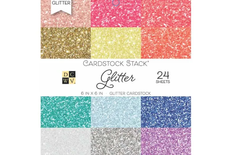 Double-Sided Cardstock Stack 6″X6″ – Flip/Slide Pastels Solid