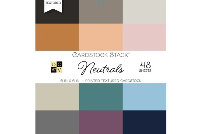 Double-Sided Cardstock Stack 6″X6″ – Flip/Side Pastels & Brights