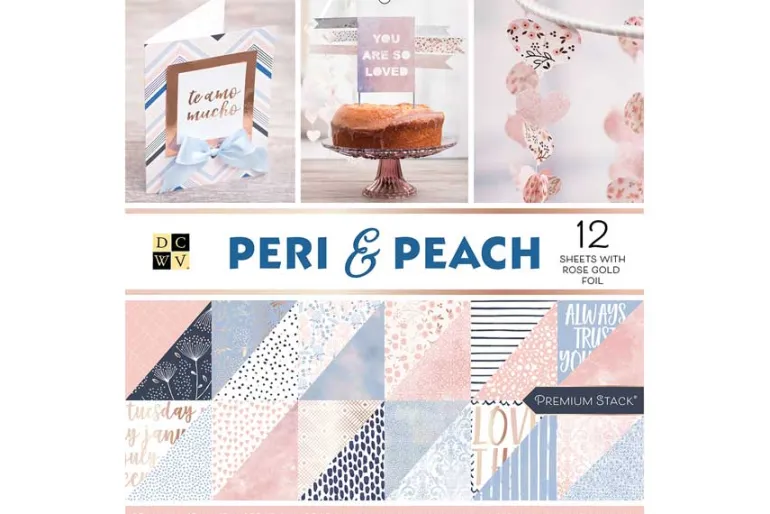 Double-Sided Cardstock Stack 6″X6″ – Flip/Side Pastels & Brights