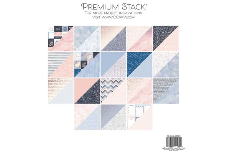 Double-Sided Cardstock Stack 6″X6″ – Flip/Side Pastels & Brights