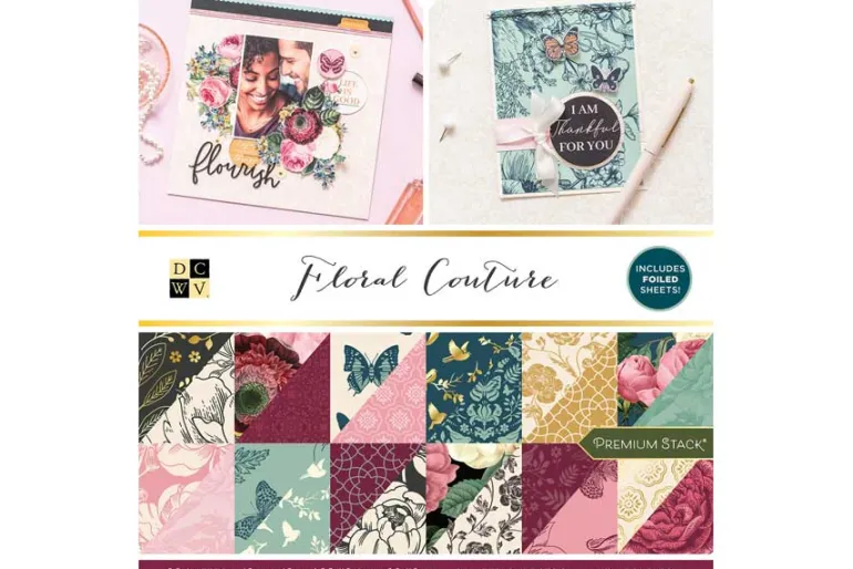 Double-Sided Cardstock Stack 12″X12″ – Wedding Day
