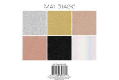 Double-Sided Cardstock Stack 12″X12″ – Solid Gold