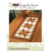 Dragonfly Fiberart Pattern Co Stars in My Garden Runner Pattern