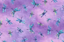 Dragonfly Mist Flying Dragonflies on Lavender