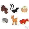 Dress It Up Button – Forest Babies