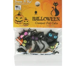 Dress It Up Buttons – Creeped Out Cats