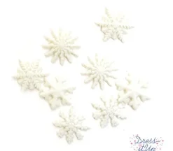 Dress It Up Buttons – Glittler Snowflakes