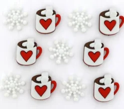 Dress It Up Buttons – It’S Cold Outside