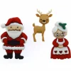 Dress It Up Buttons – Mr And Mrs Claus