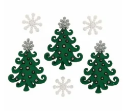 Dress It Up Buttons – Whimsical Christmas