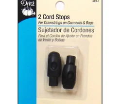 Dritz Cord Stops – Black