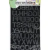 Dritz Iron On Letters Block 1-inch Black