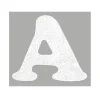 Dritz Iron On Letters Cooper 1-1/2-inches White