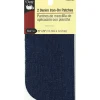 Dritz Patch Iron On – 5-inch x 5-inch – Denim Dark Blue – 2 Piece
