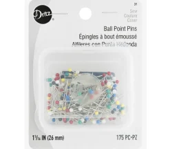 Dritz – Pins – Ball Point – Small Ball Head – Size 17 – 175 Piece