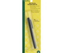 Dritz Quilting Fabric Pen – Fine Line – Permanent Black