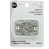 Dritz Safety Pins – Nickel – Assorted Colors – 50 piece