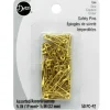 Dritz Safety Pins – Size 0 and 00 – Gold – 50 piece