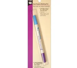 Dritz Twin Marking Pen – Purple/Blue